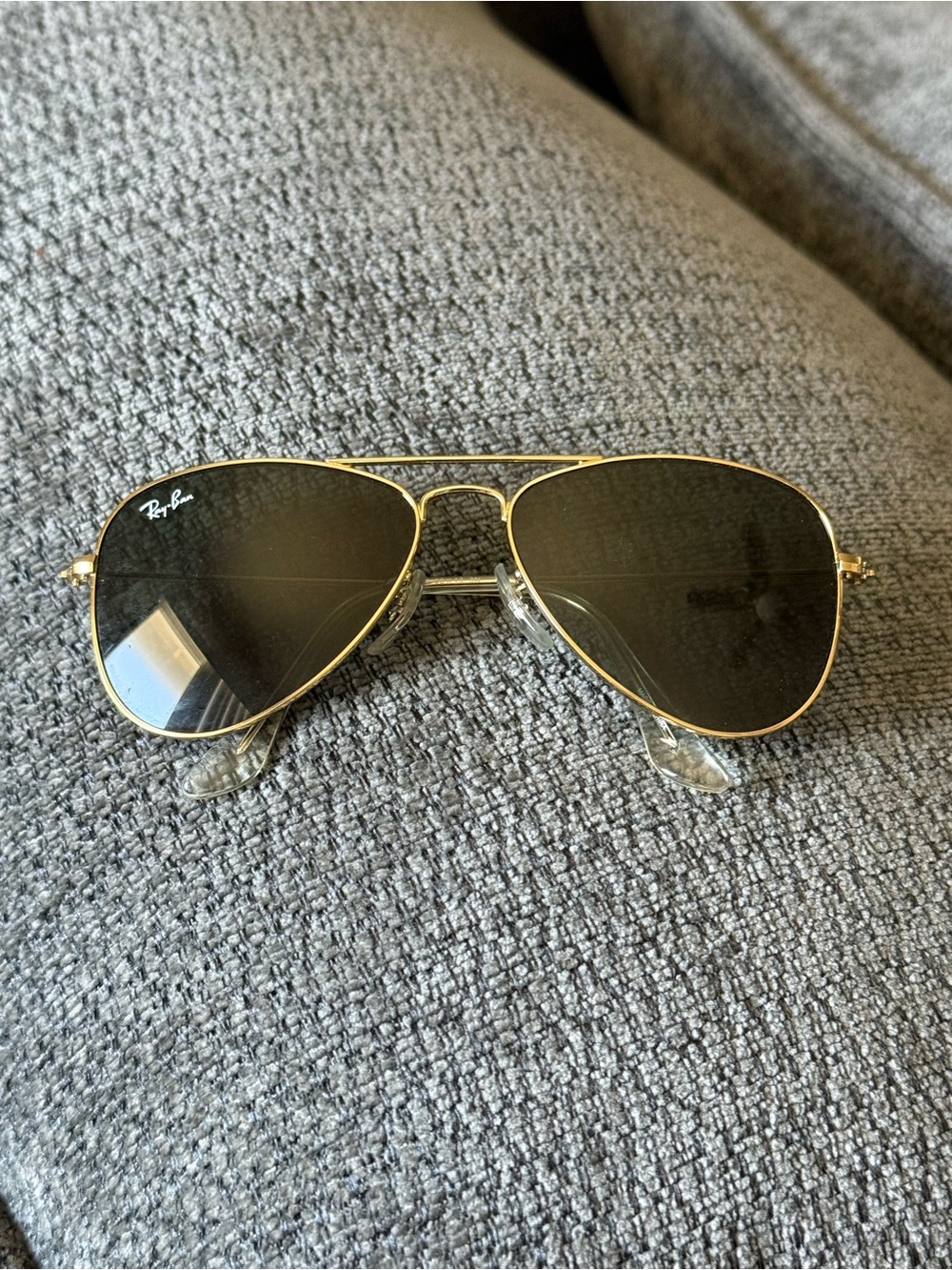 Ray-Ban Junior Aviator RJ9506S Youth Sunglasses Gold Frame w/ Case & Cloth